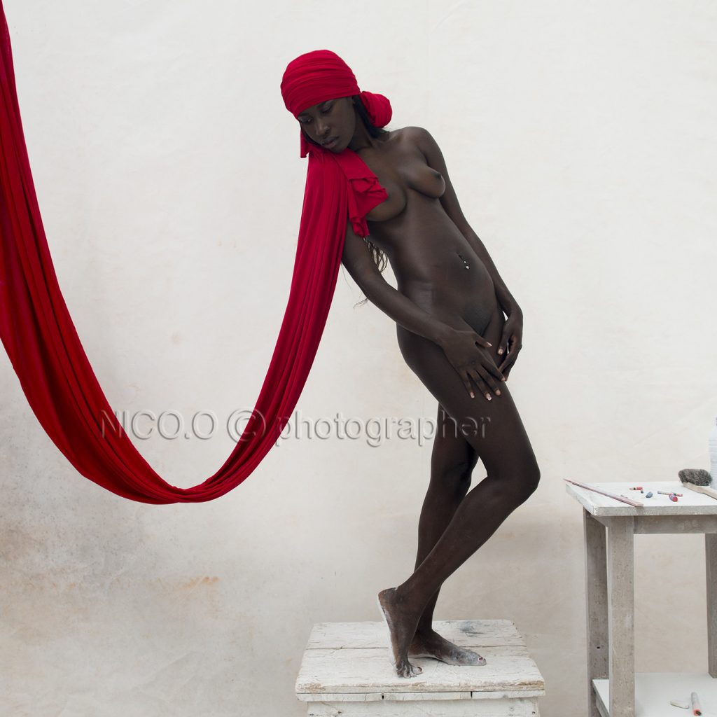 nudo artistico Black in White